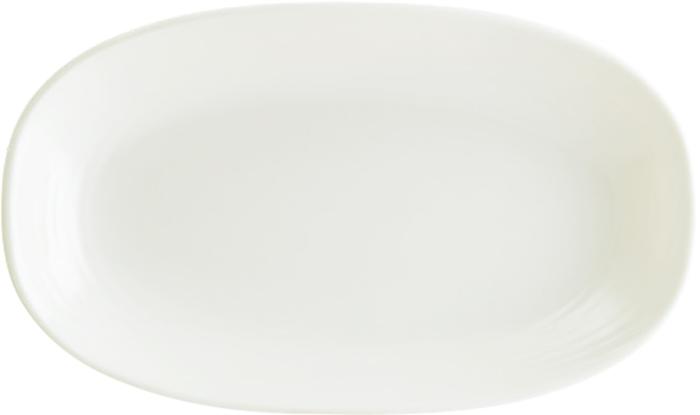 Bonna Porselen Loop Gourmet Oval Tabak