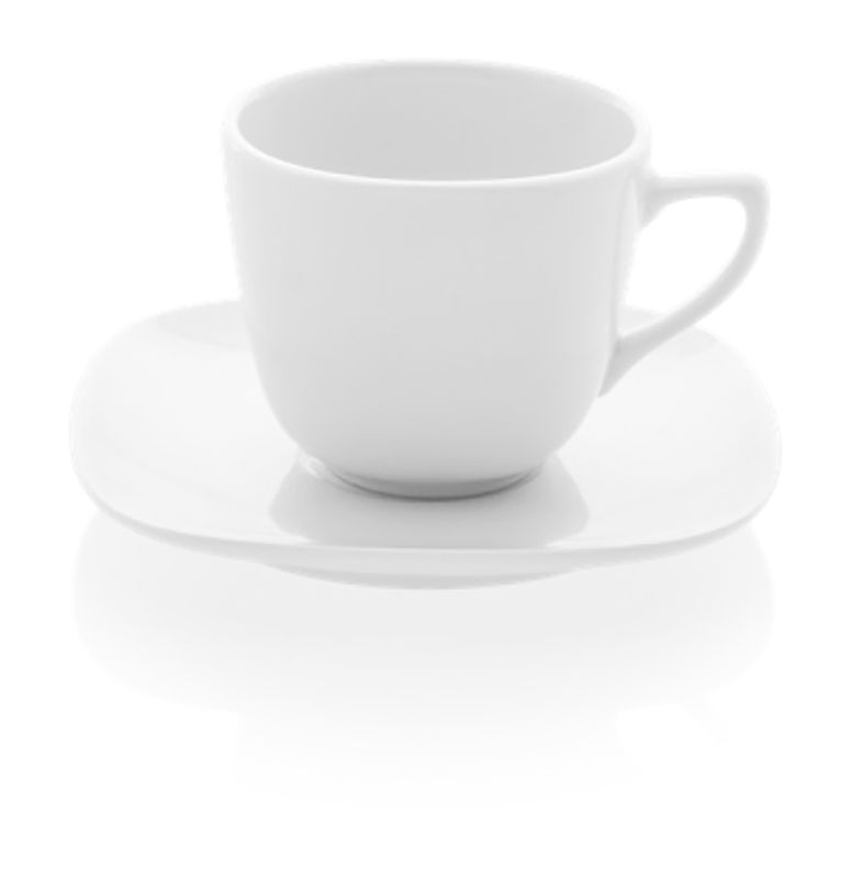 GÜral Porselen Mimoza Kahve & Çay Fincan ve Tabağı
