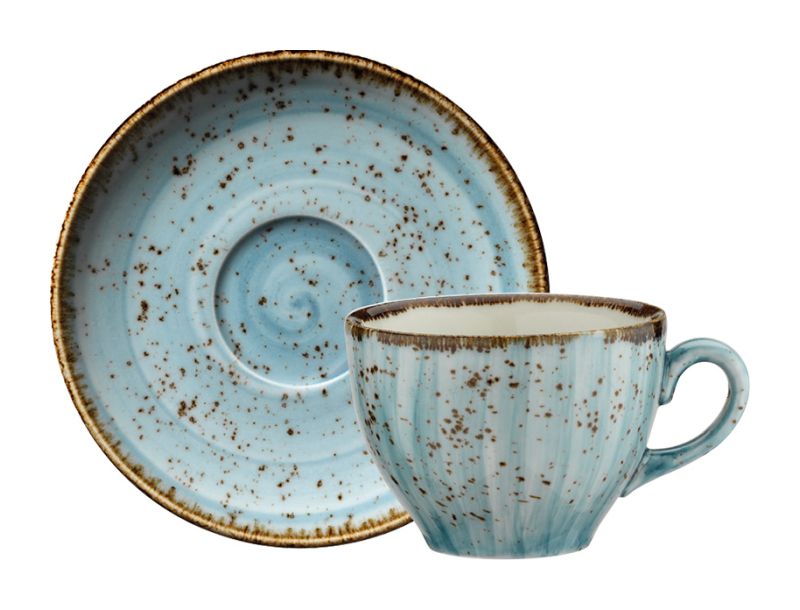 Kütahya Porselen Corendon Mavi Çay Fincanı